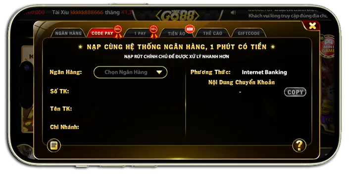 Nap tien go88